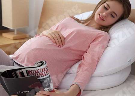 C Shaped Contoured Maternity Body Rest Pregnant Pillow