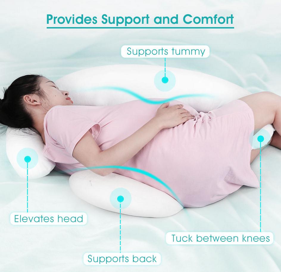 C Shape Body Maternity Pregnancy Pillow